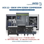 Kompresor Angin Sekrup UCS UNITED 11 KW 15 KW (15HP 20HP) - VPM Permanent Magnet 3