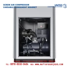 Screw Air Compressor UCS UNITED 11 KW 15 KW (15HP 20HP) - VPM Permanent Magnet 1