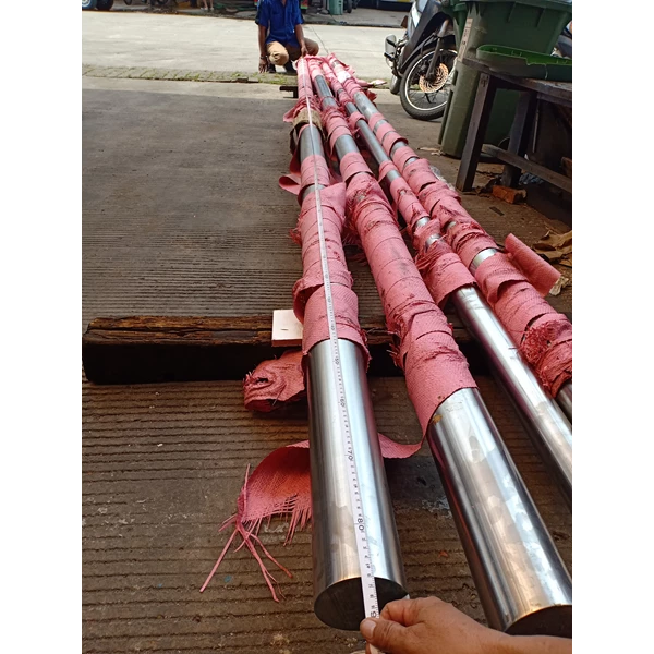 Stainless Steel Round Bar SUS 410 Diameter 100mm x 6000 mm (10 cm x 6 meter)