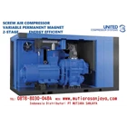 Screw Air Compressor UCS UNITED 55 KW (75HP) 2-Stage - VPM Permanent Magnet 1