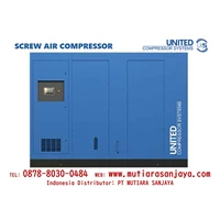 Screw Air Compressor UCS UNITED 90 KW (120HP) - Fixed Speed
