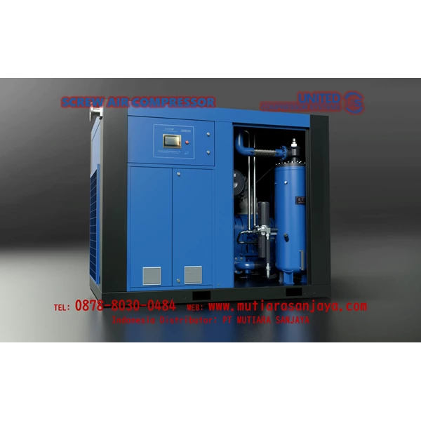Kompresor Angin Sekrup UCS UNITED 75 KW (100HP) -  Kecepatan Tetap