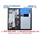 Screw Air Compressor Oil-Free UCS UNITED 55 KW - 240 KW (75HP - 320HP) - Fixed Speed 2