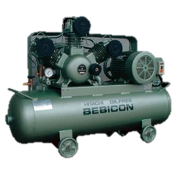 Oil-Free Piston Air Compressor HITACHI BEBICON 