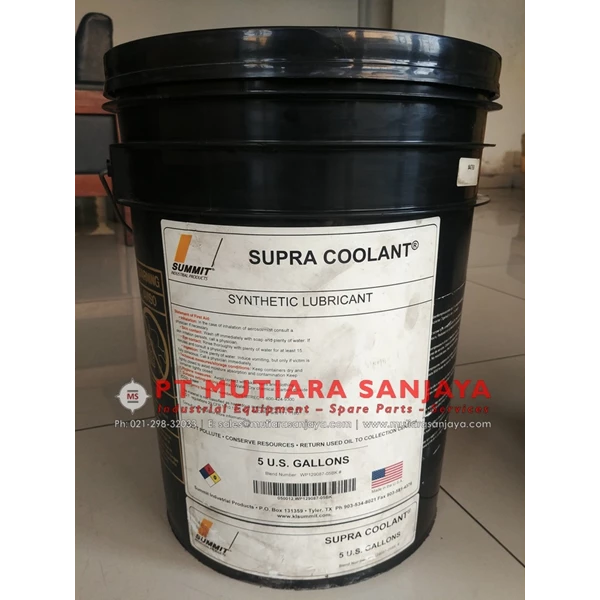 IR Ultra Coolant Pengganti Setara: SUMMIT (USA) Supra Coolant® Oli Full Sintetik Kompresor