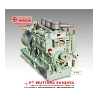 TANABE High Pressure Compressor up to 30 bar ~ 610 m³/hr ~ 132 kW (Water Cooled). Model: H-63 — H-374
