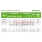 PSA Nitrogen Generator Modular up to 99.999% Purity EPSEA 2