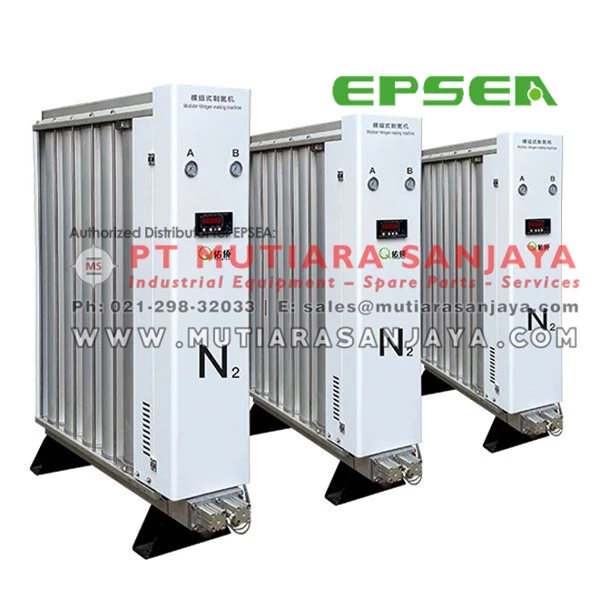 PSA Mesin Nitrogen Modular sampai 99.999% Purity EPSEA